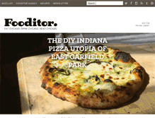 Tablet Screenshot of fooditor.com